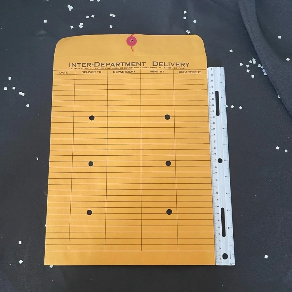 Inter-Department Delivery Envelope 12 New